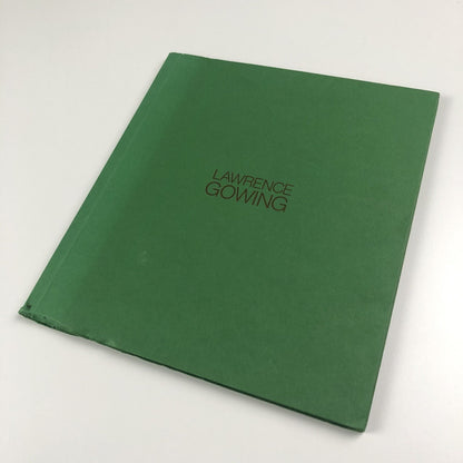 Lawrence Gowing | Serpentine Gallery, Arts Council | Catalogue design Gordon House 1963