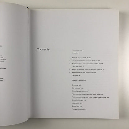 The Sculpture of William Turnbull by Amanda A. Davidson | Lund Humphries hardback 2005