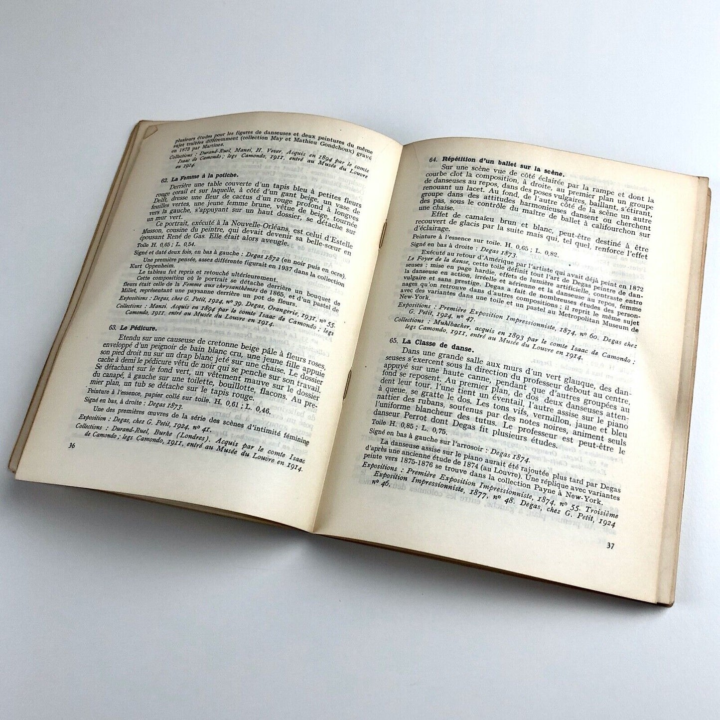 Catalogue des Peintures et Sculptures | Musée National du Louvre Paris, 1947