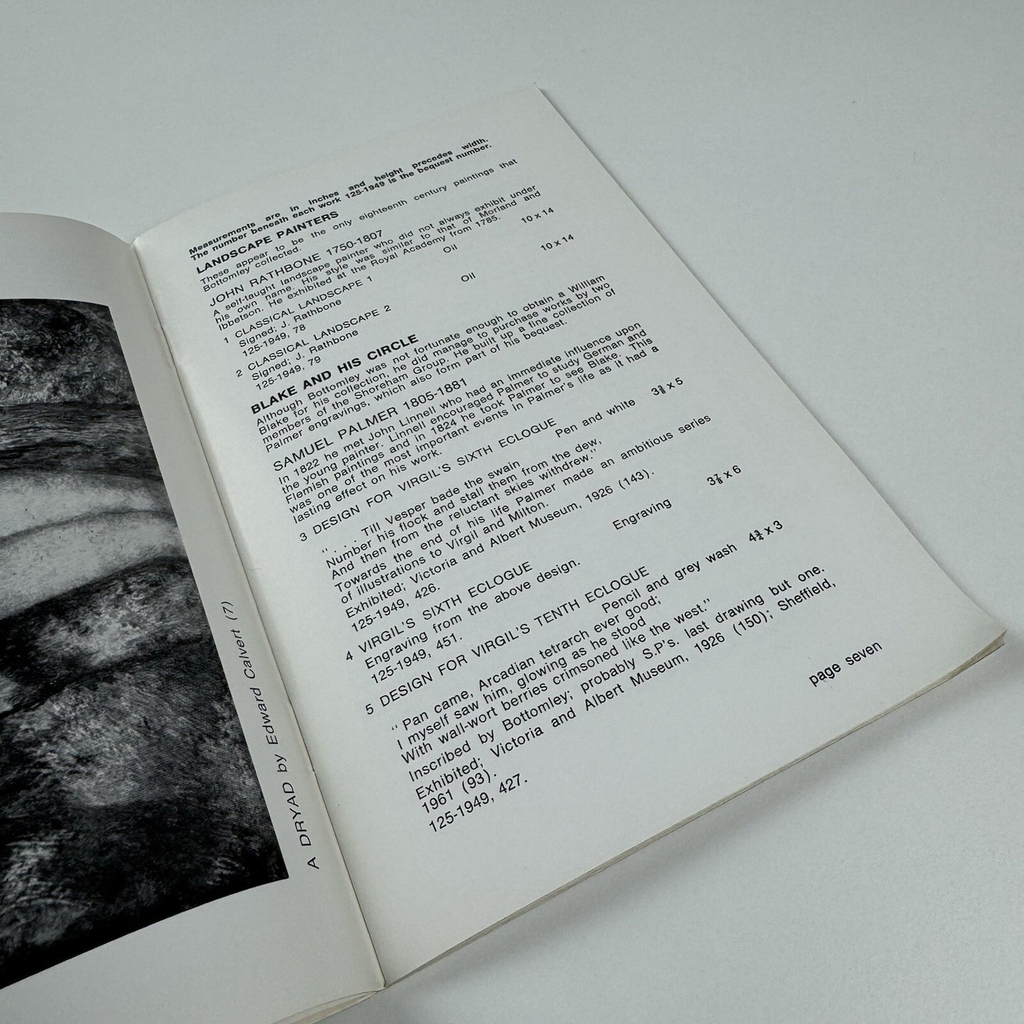 Gordon Bottomley – Poet and Collector | Carlisle City Art Gallery c.1970
