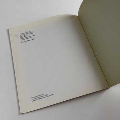 Agnes Martin | Waddington Galleries, 1986