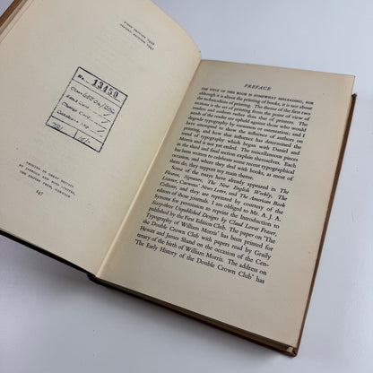 The Printing of Books by Holbrook Jackson | Cassell, 2nd edition 1947