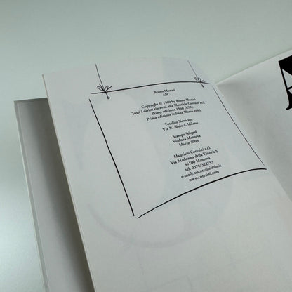 Bruno Munari’s ABC. Semolice lezione di inglese | Corraini, 2003