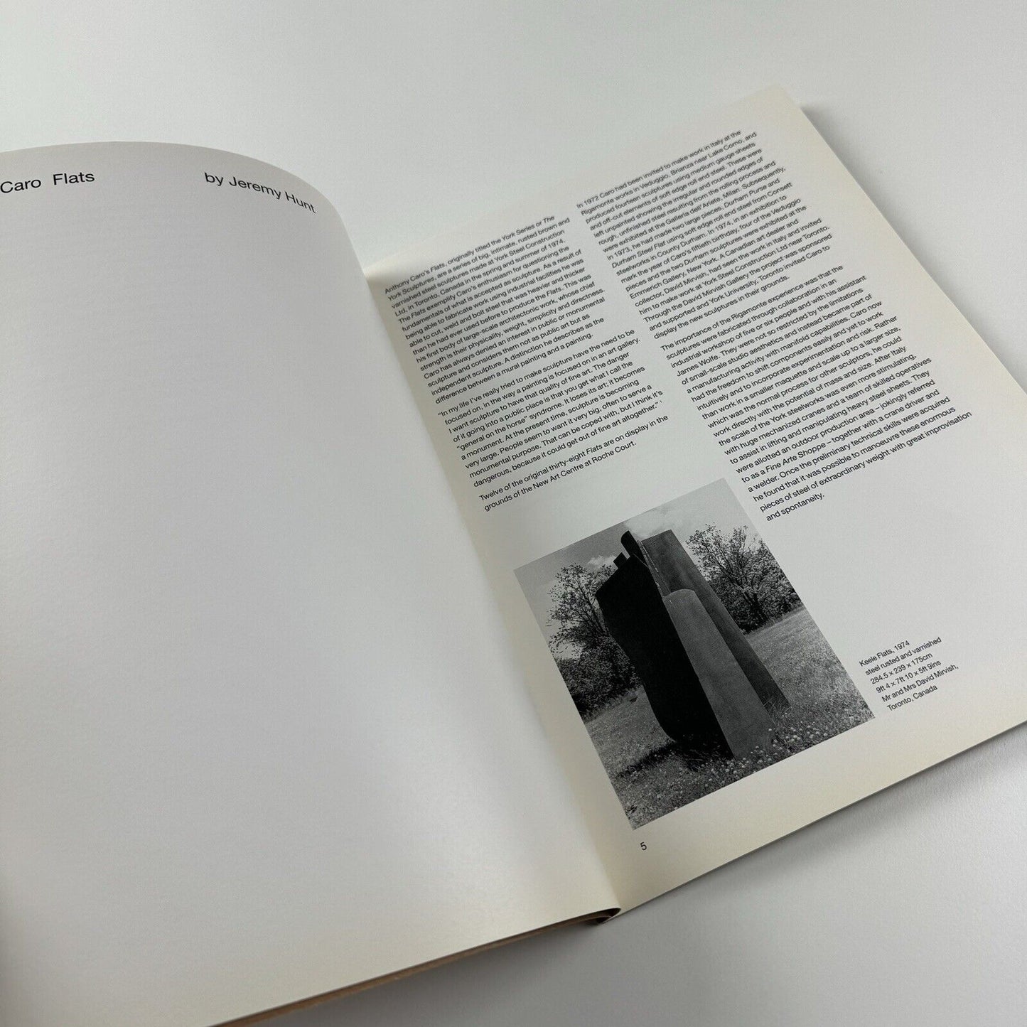 Anthony Caro: Flats (Anthony Caro & Sheila Girling) | New Art Centre, Roche Court, 2007 | edited by Jeremy Hunt