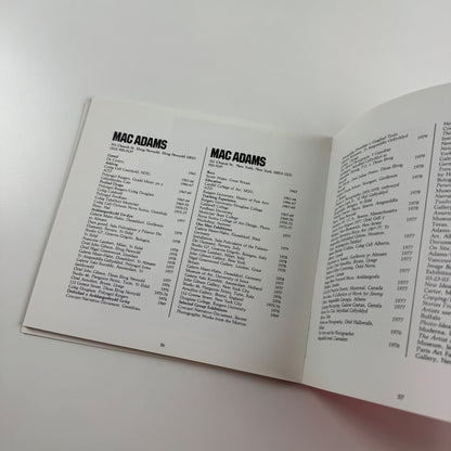 Mac Adams Mysteries | Welsh Arts Council, 1979