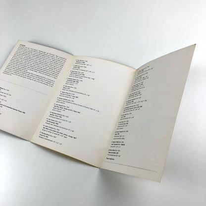Painting Becomes Sculpture Becomes Painting CALA | Arts Council folded card, 1968