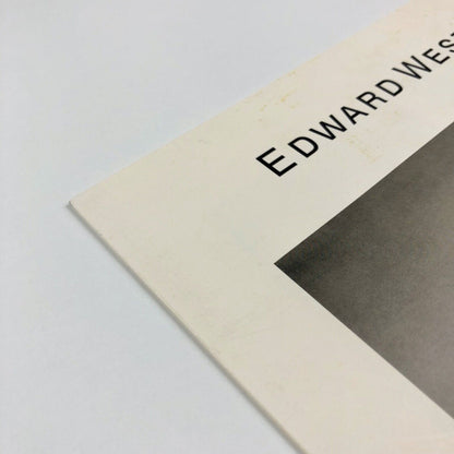Folding leaflet for Edward Weston. The Home Spirit and Beyond by Weston Naef | Center for Creative Photography, 1981