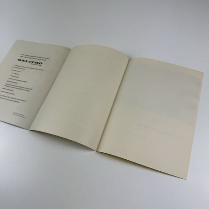 Promotional paper leaflet for Galitho | John Galloway & Co. Undated
