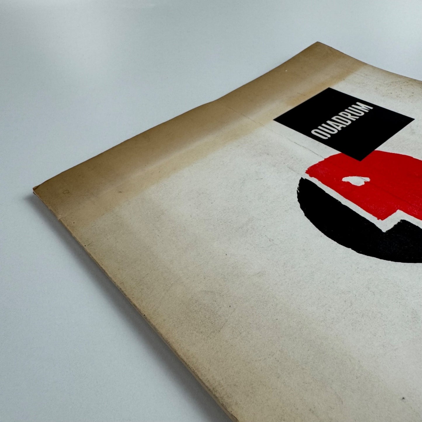 Quadrum offprint VI 50 ans d’art moderne by Will Grohmann 1959 Revue Internationale d’Art Moderne cover design by Jean Arp
