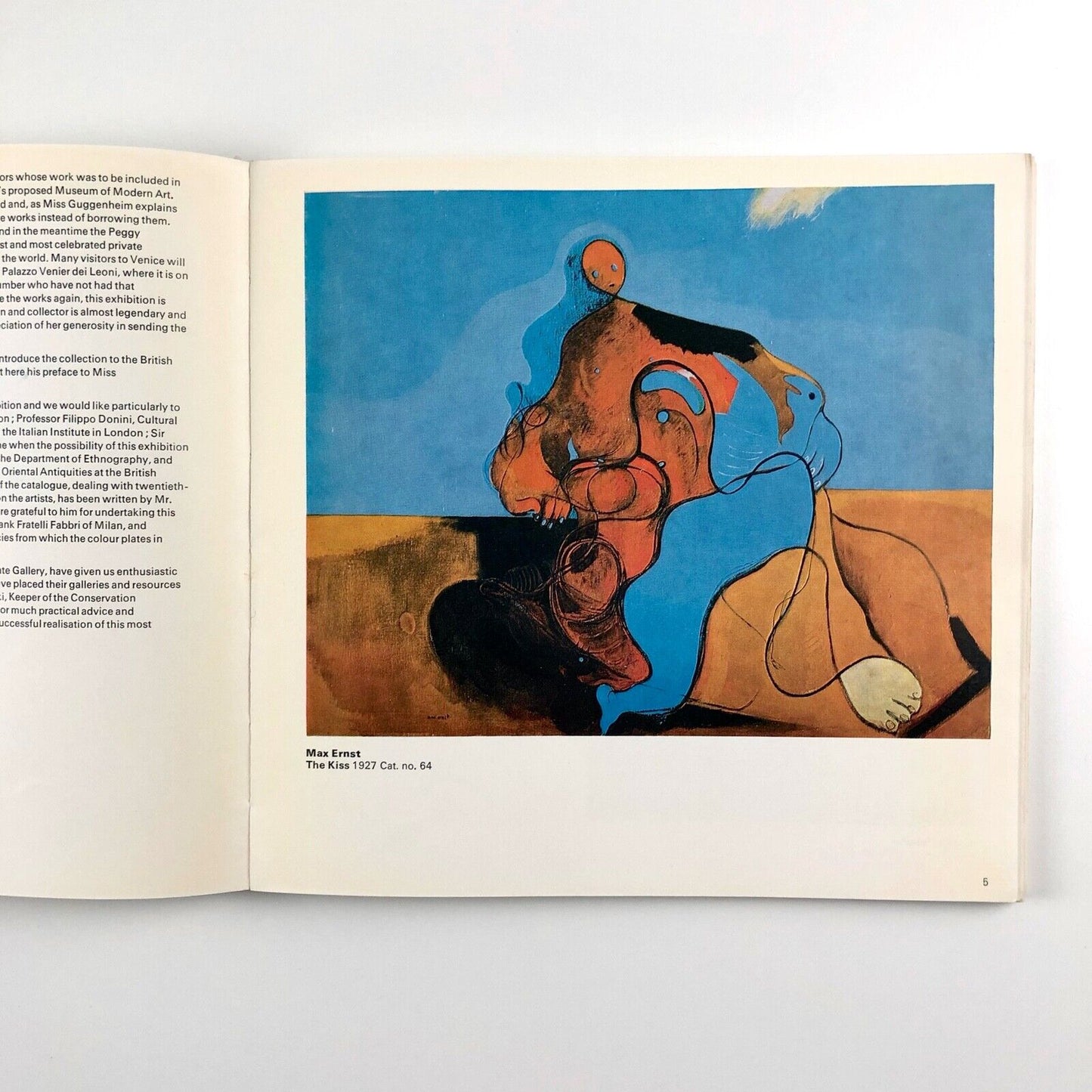 The Peggy Guggenheim Collection | Tate Gallery exhibition catalogue, 1964