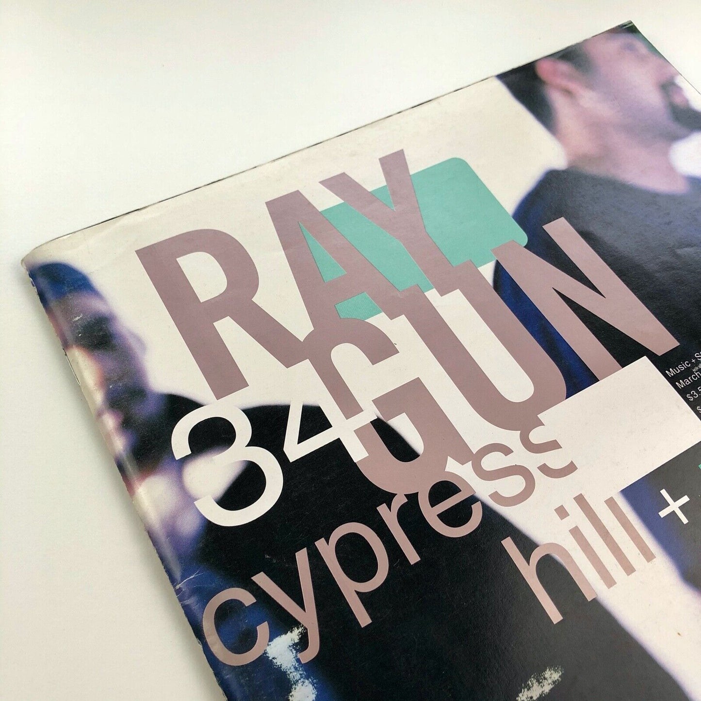 Raygun magazine | Issue 34 | Cypress Hill + Tommy Chong | Design by David Carson