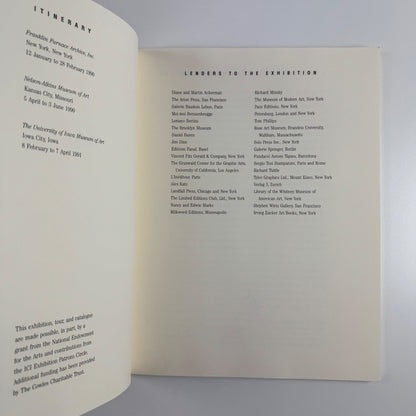Contemporary illustrated books word and image 1967-1988 Independent Curators Donna Stein