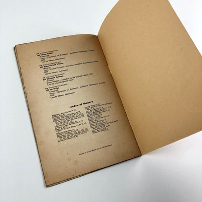 Exhibition of Paintings by Sir William Nicholson and Jack B. Yeats | National Gallery, 1942 | introduction Sir Kenneth Clark