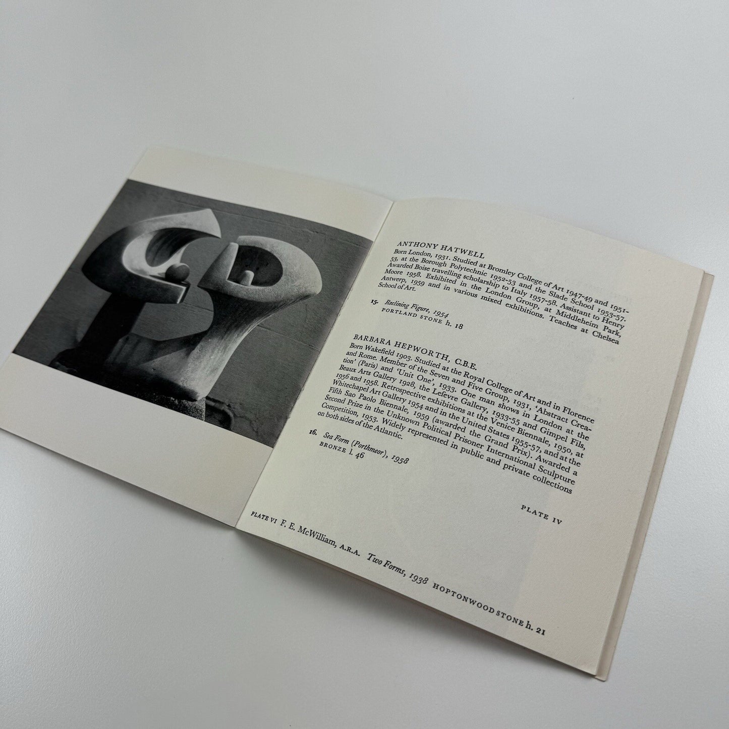 Contemporary British Sculpture 1960 | Arts Council catalogue, 1960