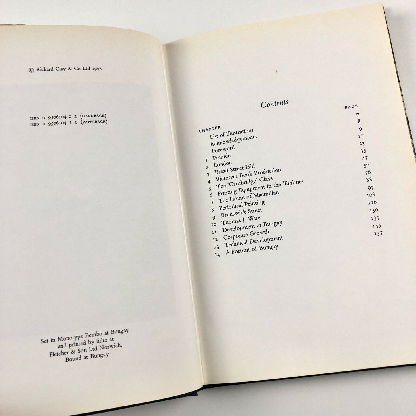 Clays of Bungay by James Moran | Richard Clay & Co 1978