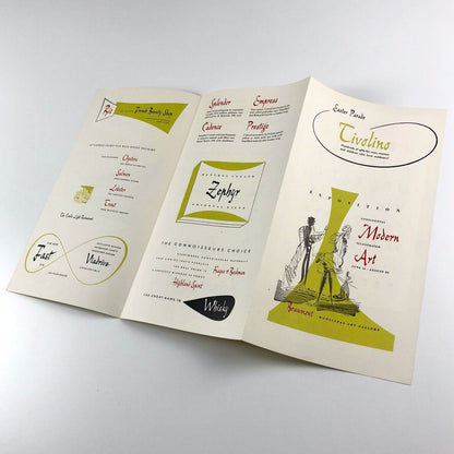 Type specimen leaflet 'Reiner Script' - Typefoundry Amsterdam | type design by Imre Reiner, undated, c. 1955