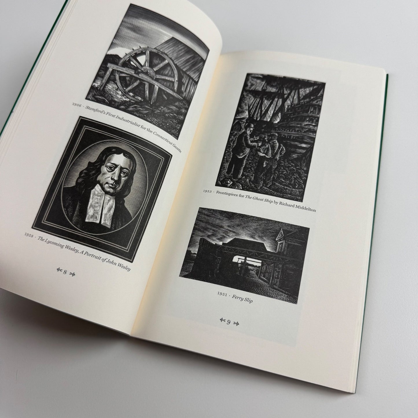 Five Decades of the Burin The Wood Engravings of John DePol | David R. Godine, 2004 | bookplate for Simon Brett