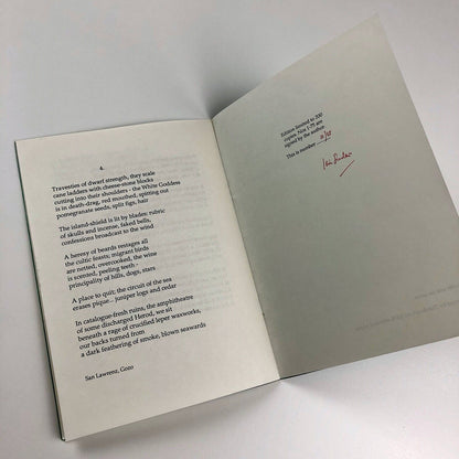 Significant Wreckage. Mir Poets Six by Iain Sinclair | Words Press, 1988 | signed 23/75