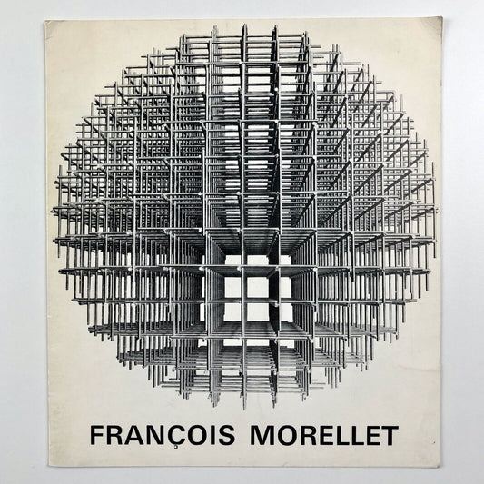 Folding card for François Morellet Paintings, drawings and objects 1954-1977 | Annely Juda Fine Art, 1977