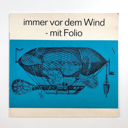 Immer vor dem Wind - mit Folio | Type specimen booklet | Harris-Intertype, undated