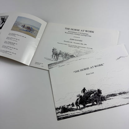 The Horse at Work | John Davies Fine Paintings, 1991