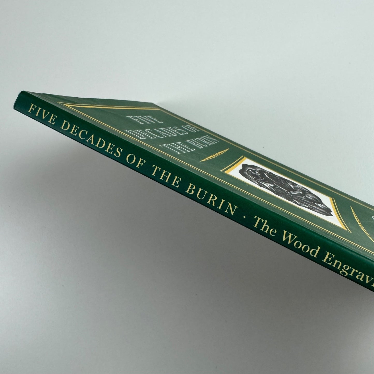 Five Decades of the Burin The Wood Engravings of John DePol | David R. Godine, 2004 | bookplate for Simon Brett
