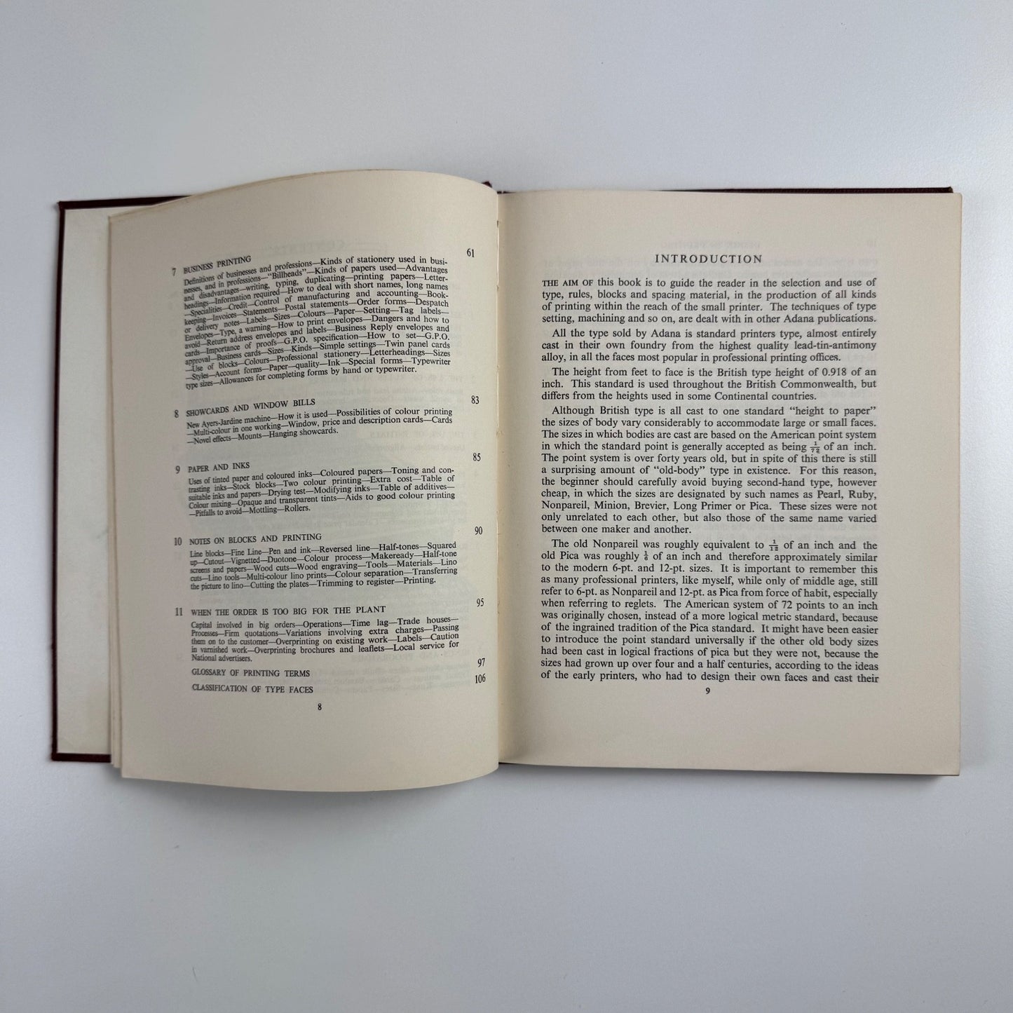 Beginners Guide to Design in Printing by Leslie G. Luker | Adana Printing Machines Ltd,  second ed 1965