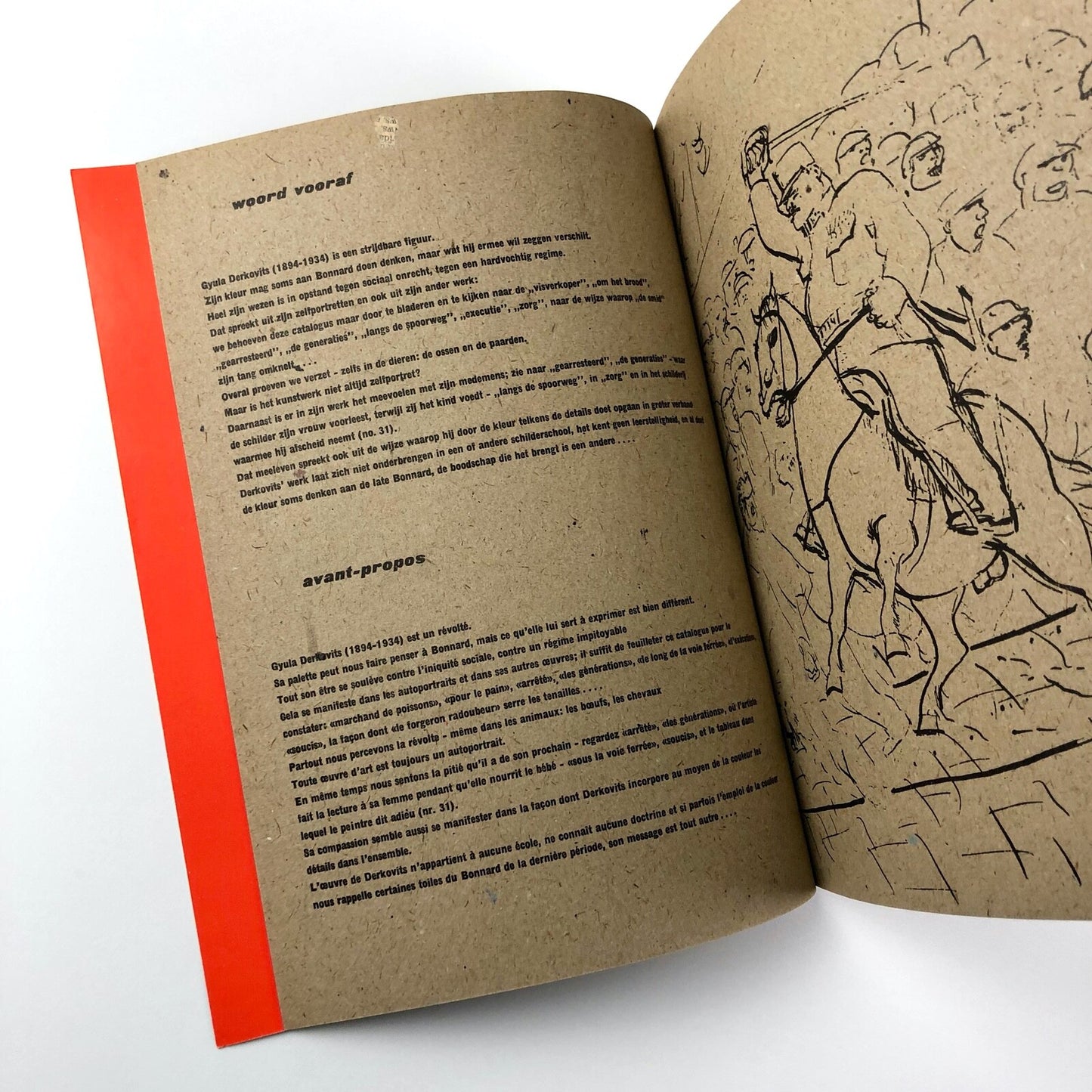 [Gyula] Derkovits | Stedelijk Museum catalogue | Cat. no. 250, 1960