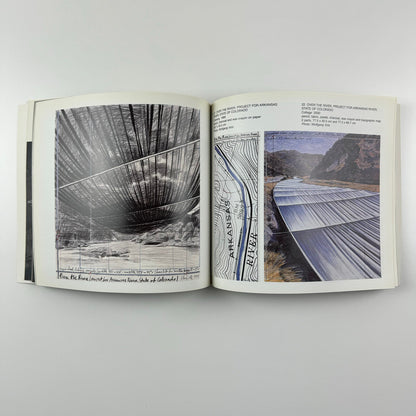 Christo and Jeanne-Claude. Over the River project for Arkansas River | Annely Juda catalogue