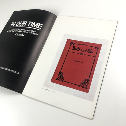 R.B. Kitaj Three Sets | Marlborough Graphics catalogue, 1970 | Typography by Gordon House