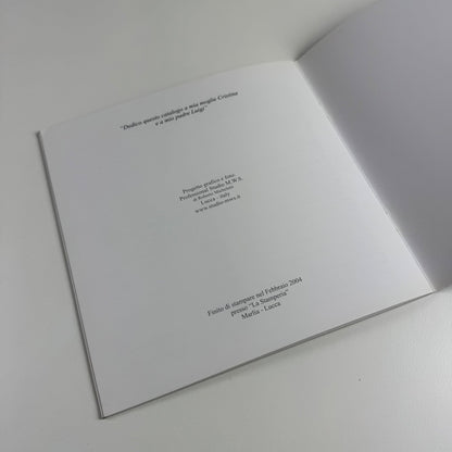 Pietro Soriani | studio exhibition catalogue Lucca, Italy, 2004