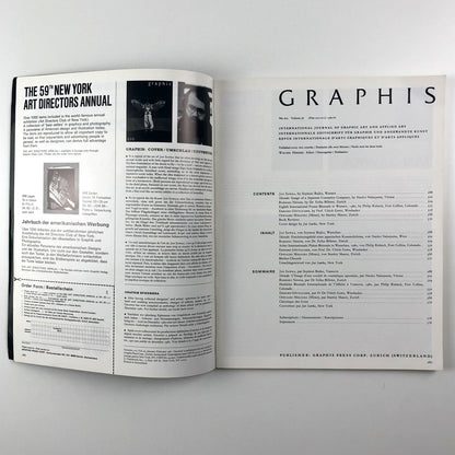 Graphis journal No 210 Volume 36, 1980/81 | Editor Walter Herdeg | Graphis Press