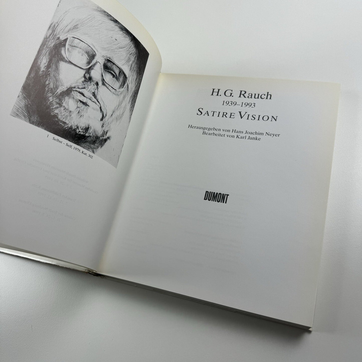 H.G. Rauch 1939-1993. Satire Vision | Hans Joachim Neyer | Bearbeitet von Karl Janke. Dumont, 1995