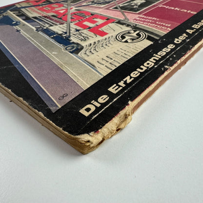 Gebrauchsgraphik International Advertising Art May 1930 Vol 7 no 5 edited by Professor HK Frenzel