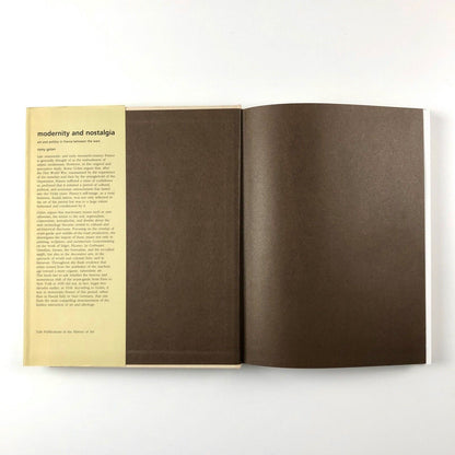 Modernity & Nostalgia: Art & Politics in France Between the Wars | R. Golan | Yale University Press, 1995