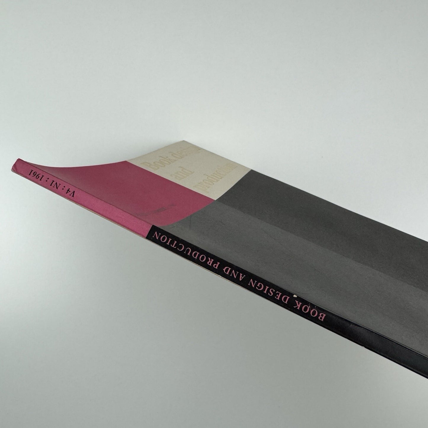 Book Design and Production | Vol 4 No 1 1961 | Printing News Ltd | Edited by James Moran