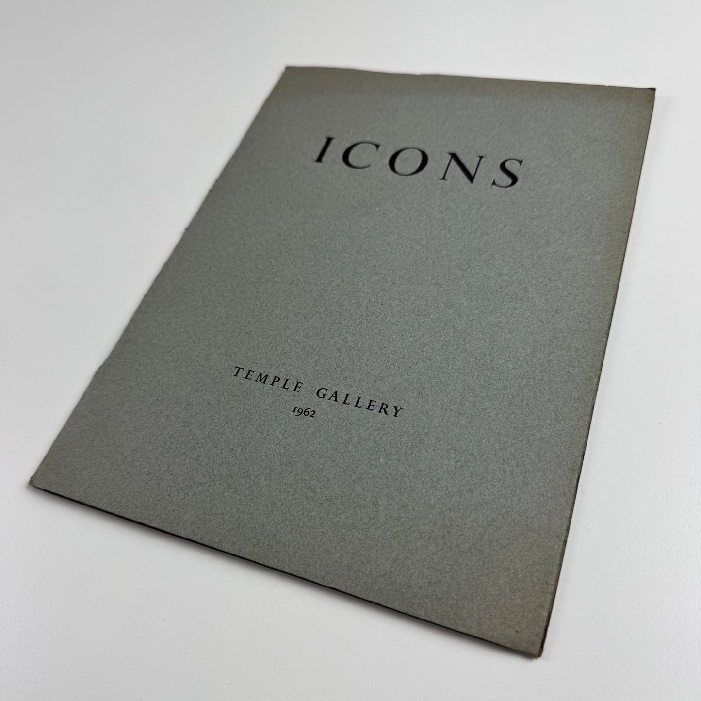 An exhibition of Icons | Temple Gallery, Knightsbridge 1962
