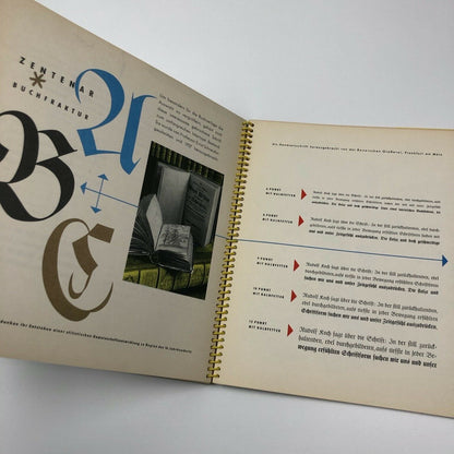Intertype-ABC | Intertype-Setzmaschinen GMBH  type specimen booklet, undated presumed to date from 1950s | Bodoni, Garamond, Futura etc
