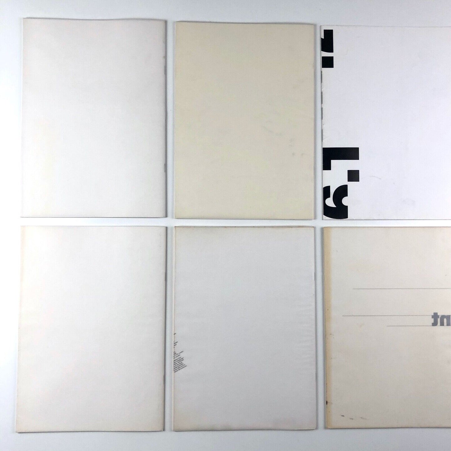 Octavo Journal of Typography seven issues 86.1 to 90.7 (excluding issue 8 on CD)
