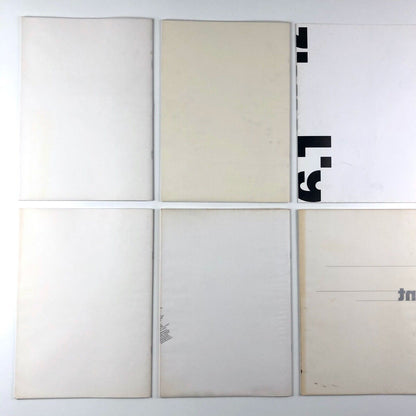 Octavo Journal of Typography seven issues 86.1 to 90.7 (excluding issue 8 on CD)