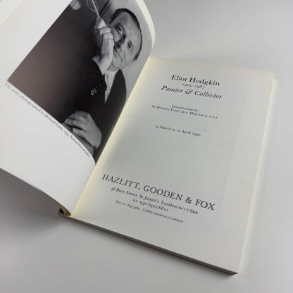 Eliot Hodgkin 1905-1987. Painter & Collector | Hazlitt, Gooden & Fox, 1990