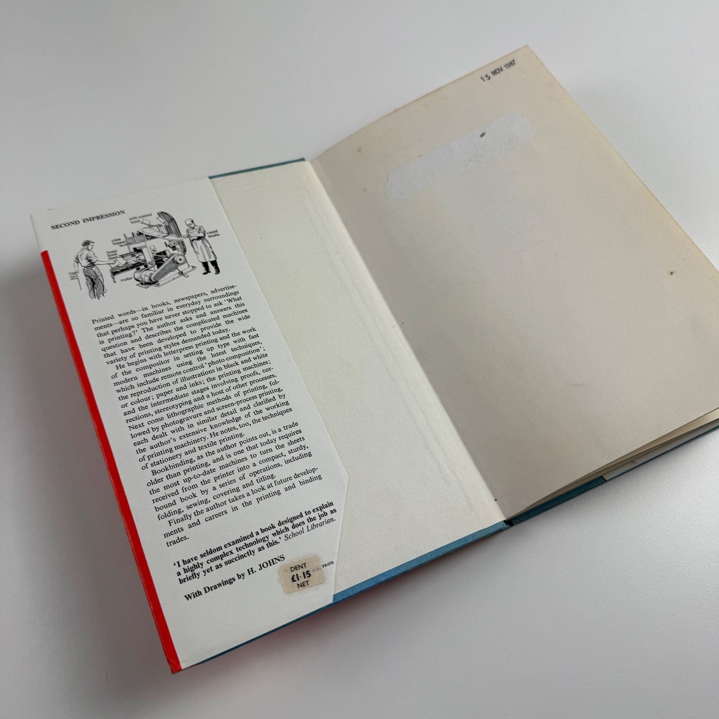 Printing works like this. An illustrated intro by John A. Spellman, J.M.Dent reprint 1971