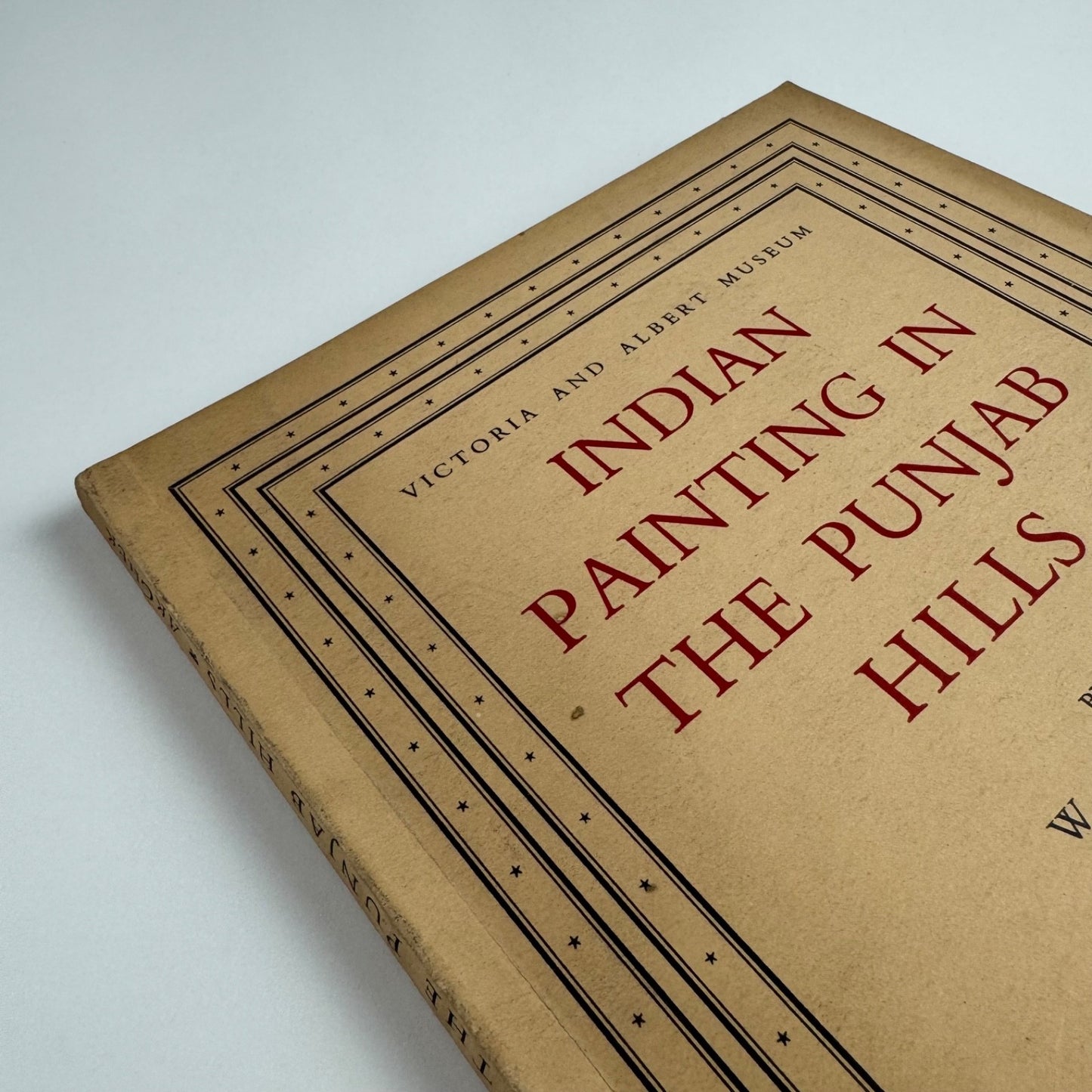 Indian Painting in the Punjab Hills by W.G. Archer V&A Monograph 4, HMSO, 1952