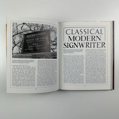 Signwritten Art by A.J. Lewery | David and Charles, 1989