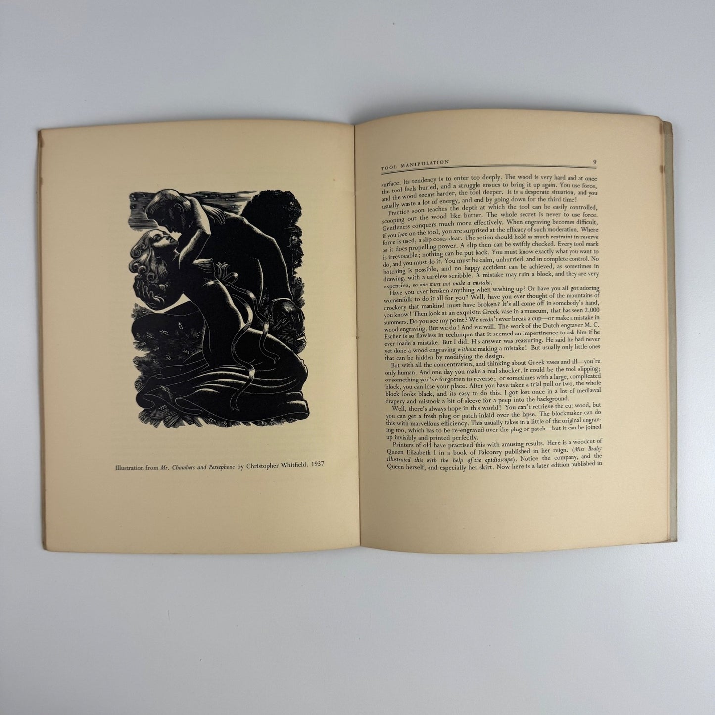 Wood Engraving by Dorothea Braby | A Lecture given to the Society of Typographic Designers and reprinted from the Journal of the Society The Typographer | School of Printing, College of Technology, Bristol