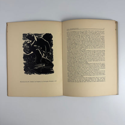 Wood Engraving by Dorothea Braby | A Lecture given to the Society of Typographic Designers and reprinted from the Journal of the Society The Typographer | School of Printing, College of Technology, Bristol