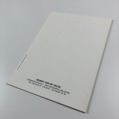 Pierre Alechinsky. Private view invitation | Ronny van de Velde 1999