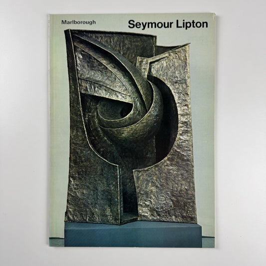Seymour Lipton | Marlborough Galerie Zurich exhibition catalogue, 1974