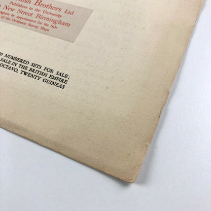 Prospectus – The Collected Works of Samuel Butler | Jonathan Cape, Shrewsbury Edition, 1923
