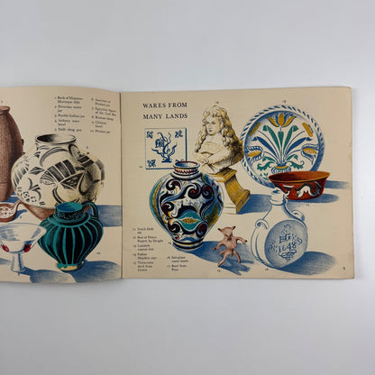 Pottery and its making by John Thomas & Mary Sikes. Puffin Picture Book 71 1950